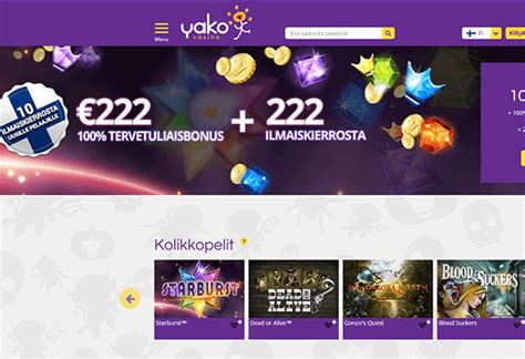 yako casino ilmaiskierrokset.